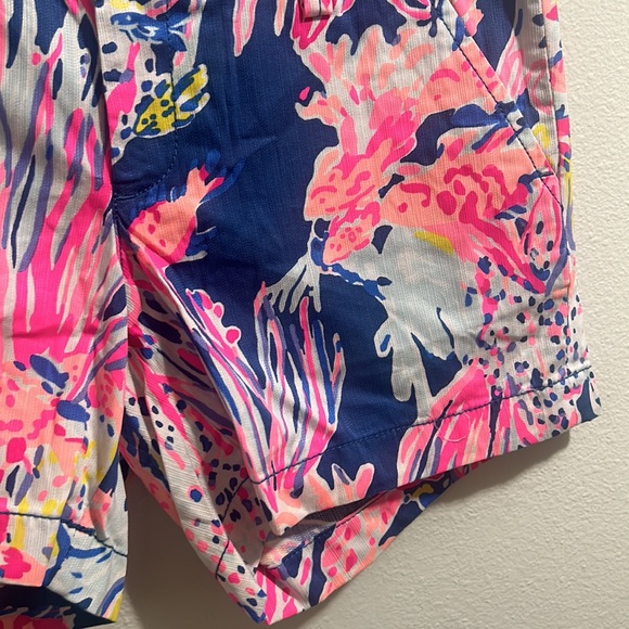 NWOT Lilly Pulitzer The Callahan Short Tropical 2 100% Cotton - Picture 3 of 13